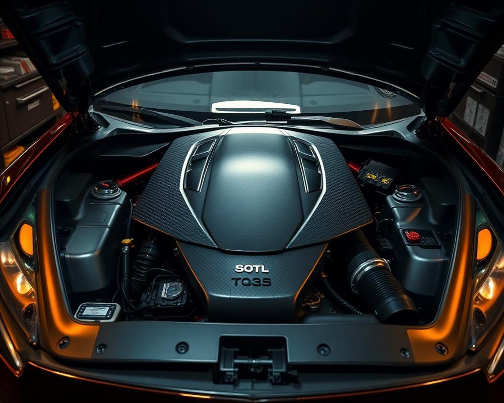 Engine Bay Detailing at Saskatoon Auto Spa